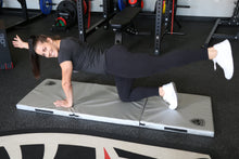Load image into Gallery viewer, Gray Tri-fold Gym Mat